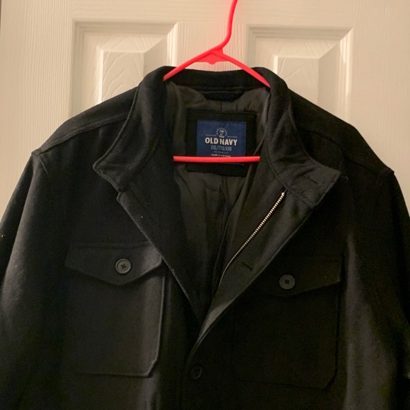 Old Navy Men's Peacoat - Picture 4 of 4